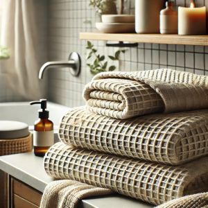 Woven Waffle Towels