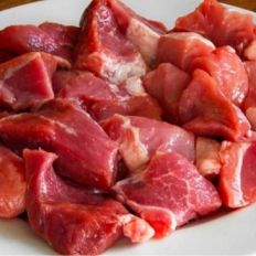 Buffalo Meat, with and without bones